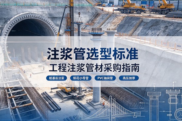 保亭注浆管选型标准